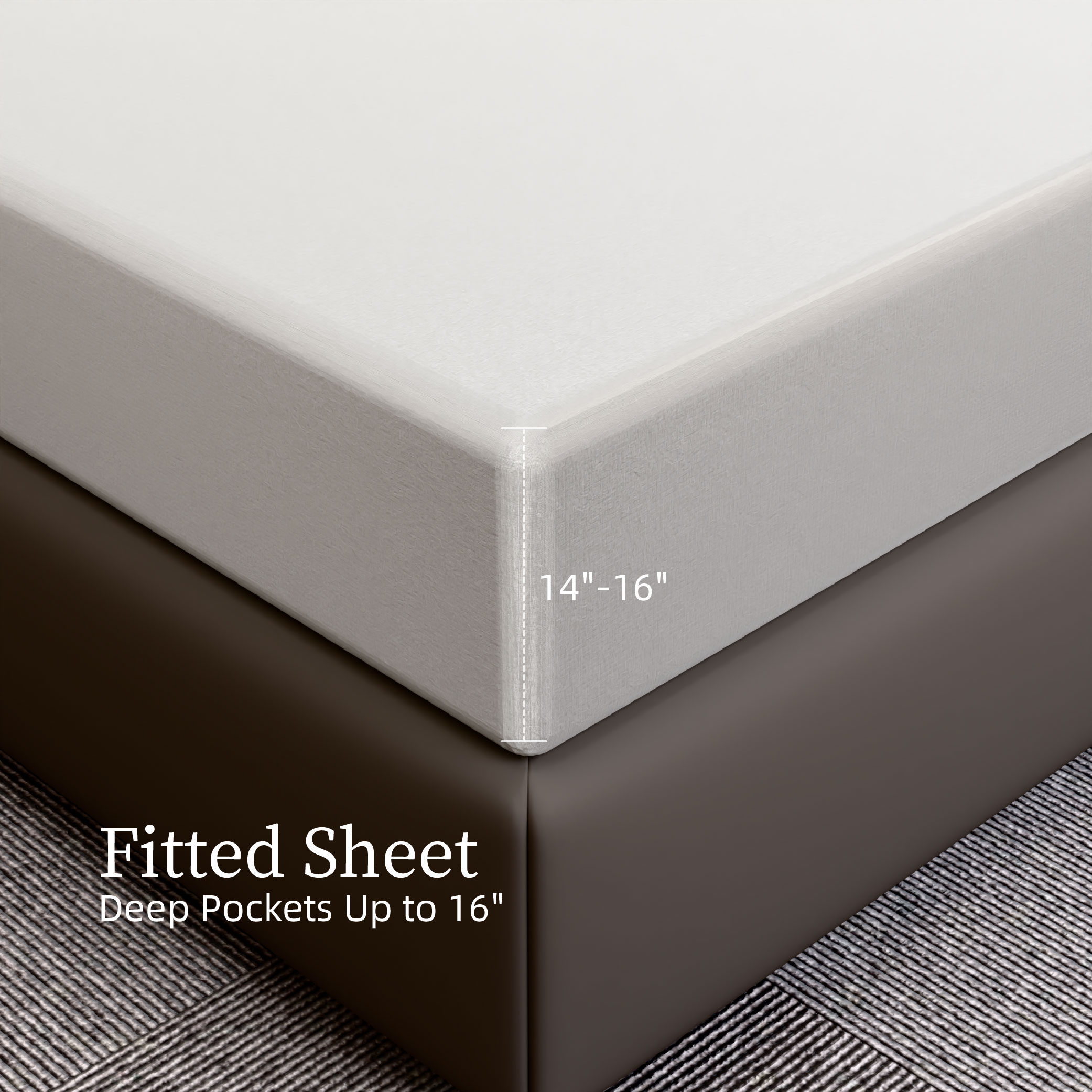 Bedding Twin Bed Sheets Set - 3 Piece Bedding - Brushed Microfiber - Shrinkage And Fade Resistant - Easy Care (Twin, White)_voghion.com